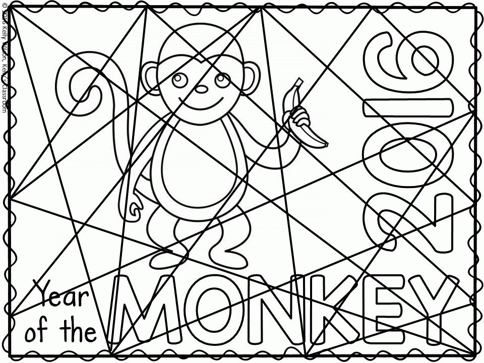 Chinese New Year: The Year of the Monkey - Kelly