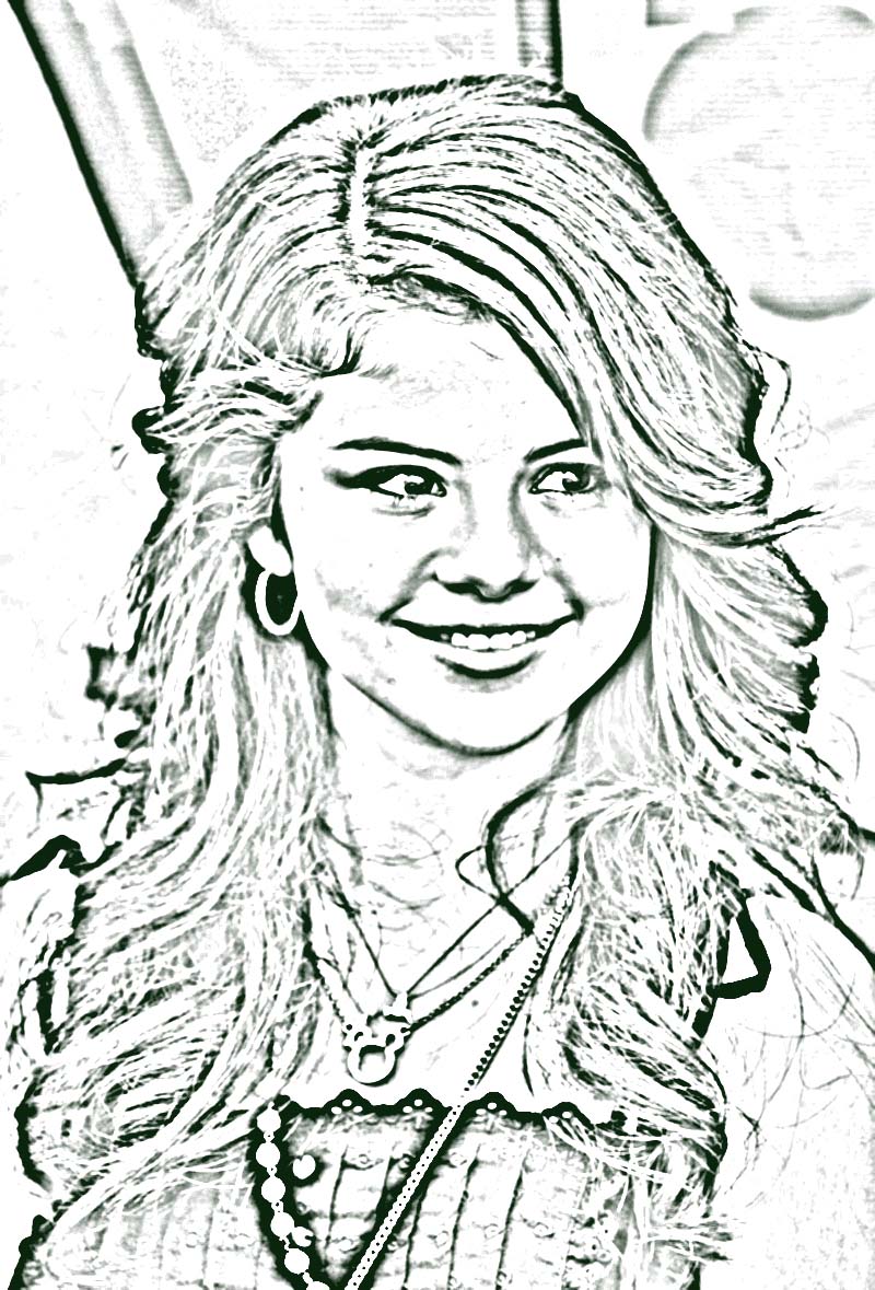 Selena Gomez and Taylor Swift | Hollywood Coloring Pages