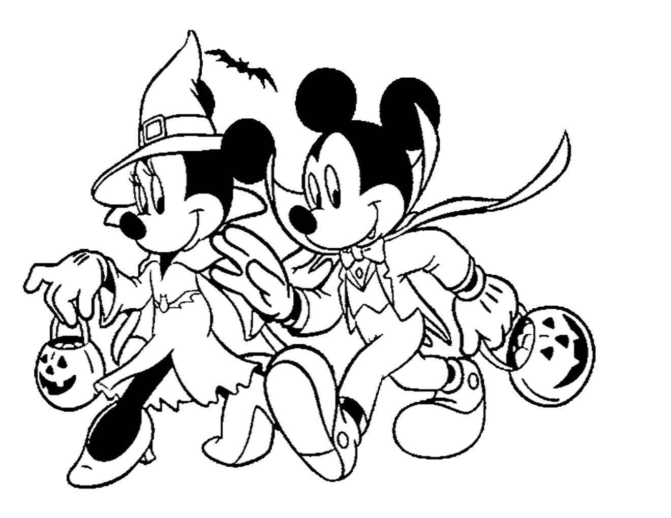Print Halloween Coloring Pages Disney or Download Halloween ...