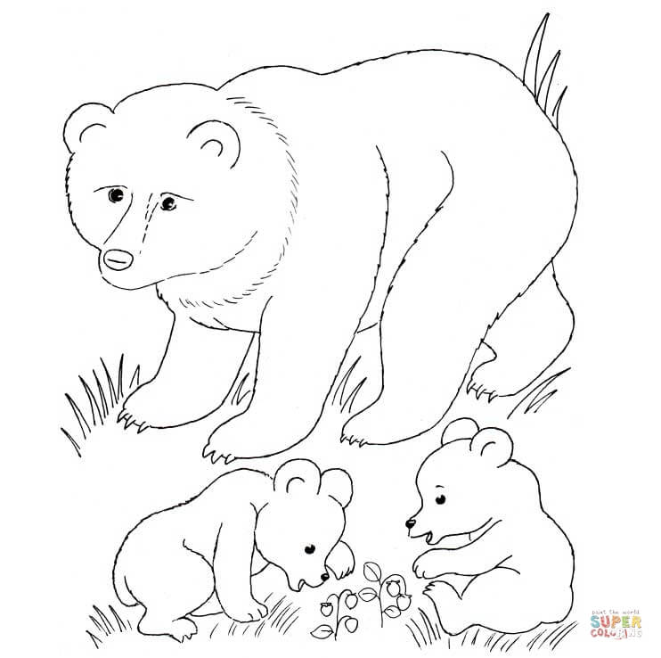 Baby animals coloring pages | Free Printable Pictures