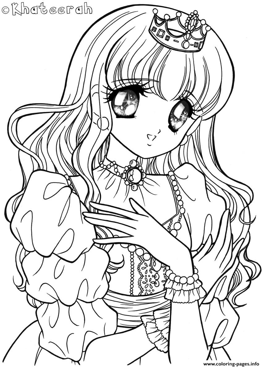 Glitter Force Princess Coloring Pages Printable