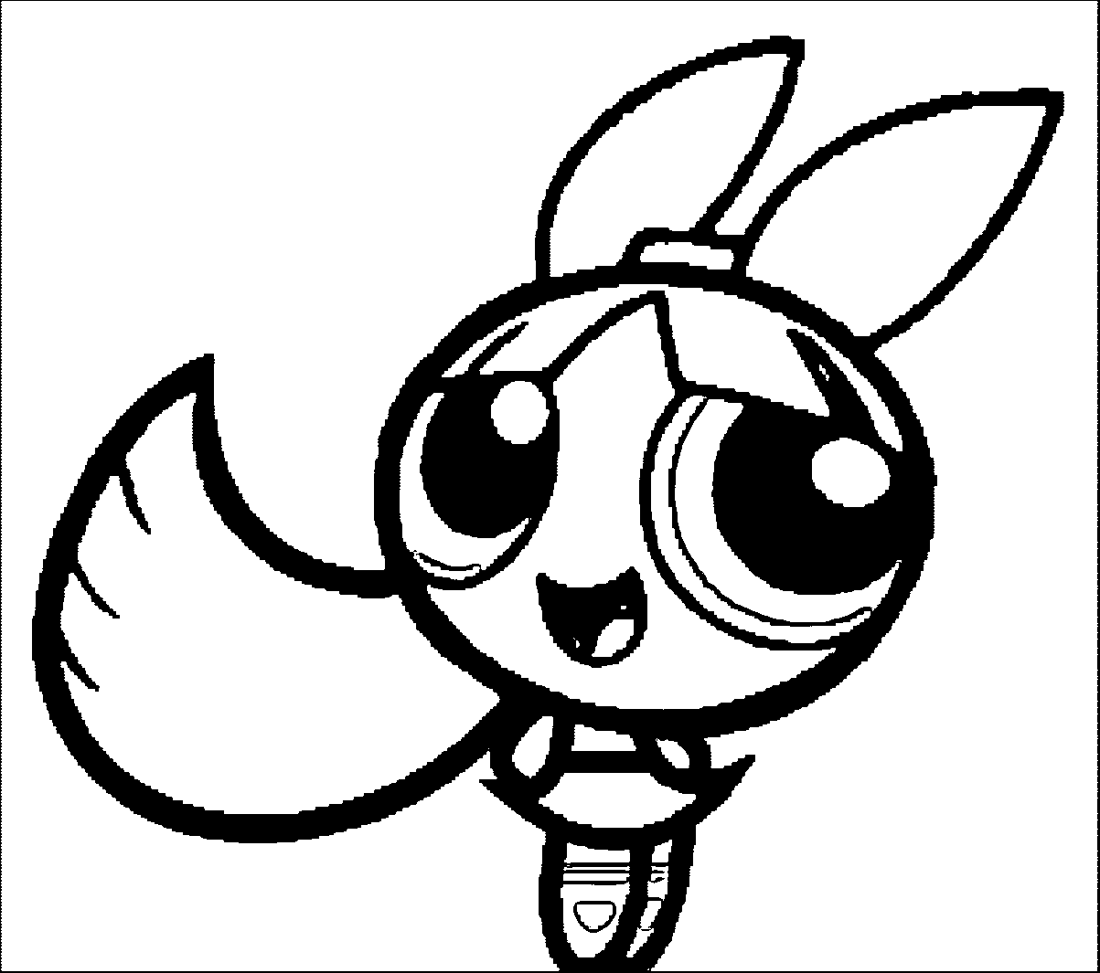 Blossom As Deedee Blossom Powerpuff Girls Coloring Page ...
