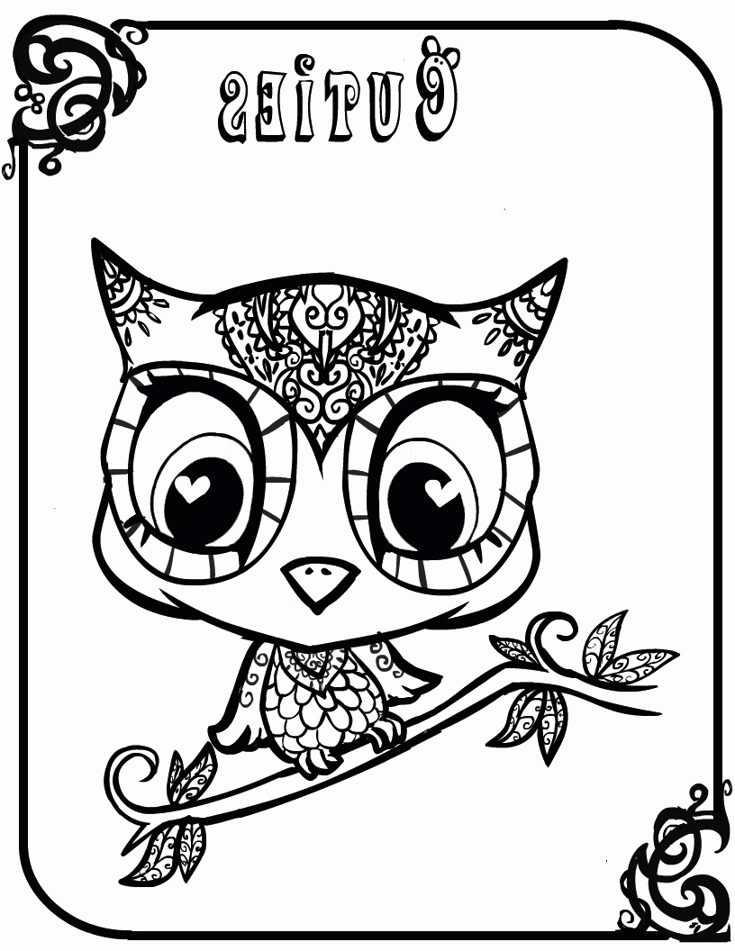 Owl Babies Coloring Sheets - High Quality Coloring Pages