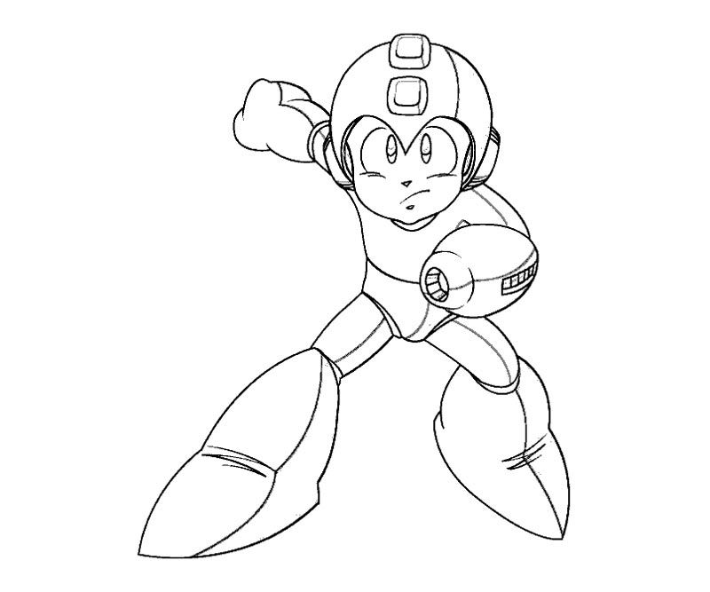 Christmas Coloring Pages Mega Man X - Coloring Pages For All Ages