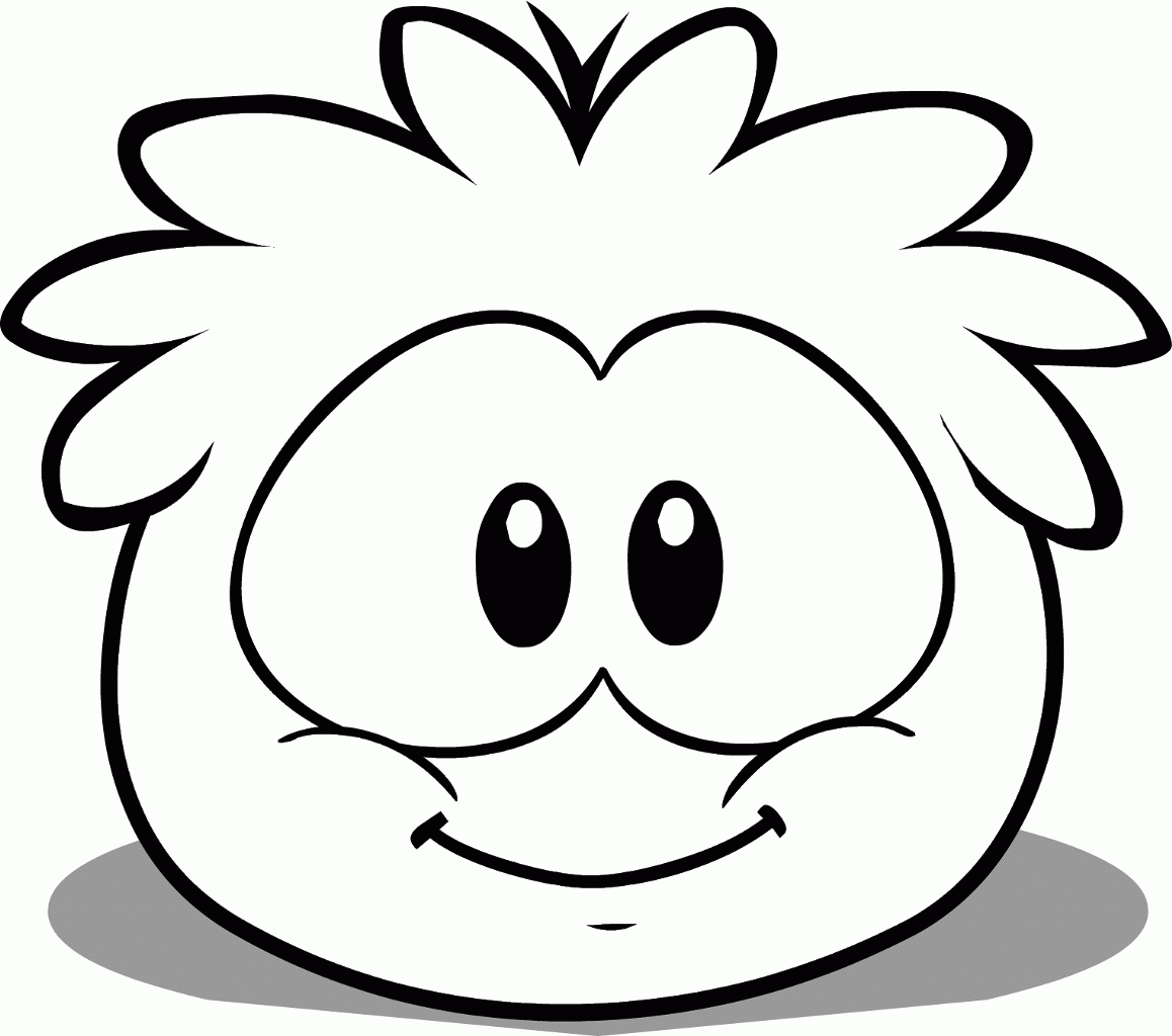 Free Printable Puffle Coloring Pages For Kids