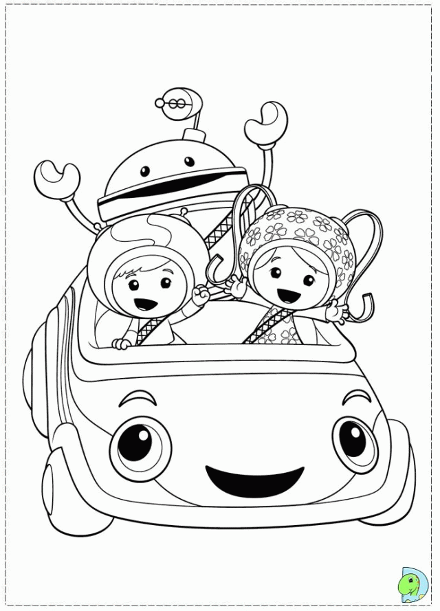 team umizoomi coloring pages to print az coloring pages Cartoons