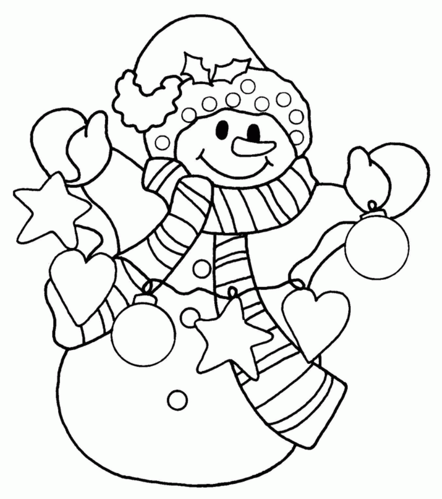 Printable Snowman Coloring Pages | Coloring Me