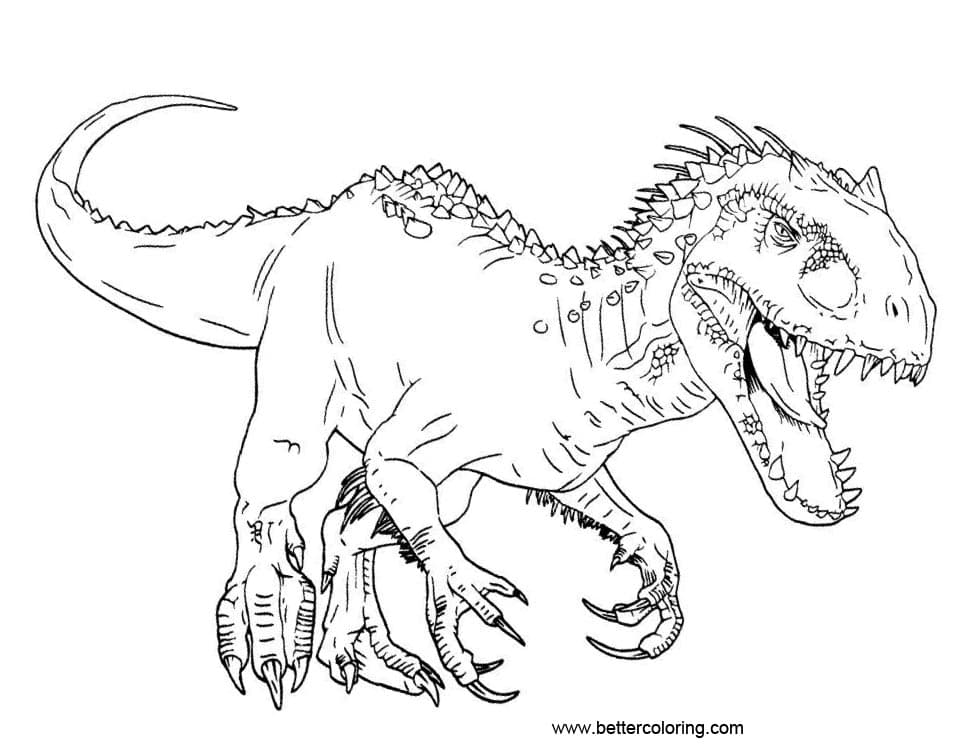 Jurassic world coloring pages | Coloring Pages