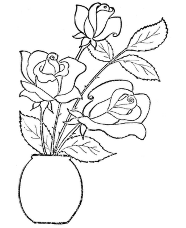 Roses Coloring Pages | Coloring - Part 2