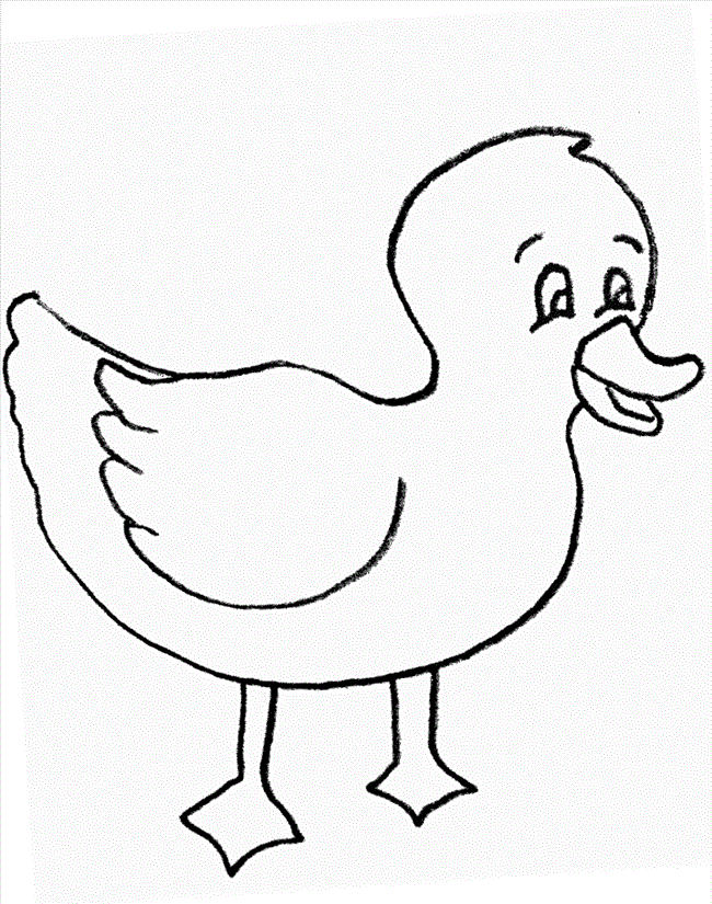 yellow duck Colouring Pages (page 2)