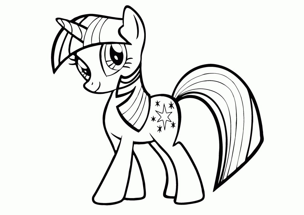 My Little Pony Friendship Is Magic Printable Coloring Pages - Free
