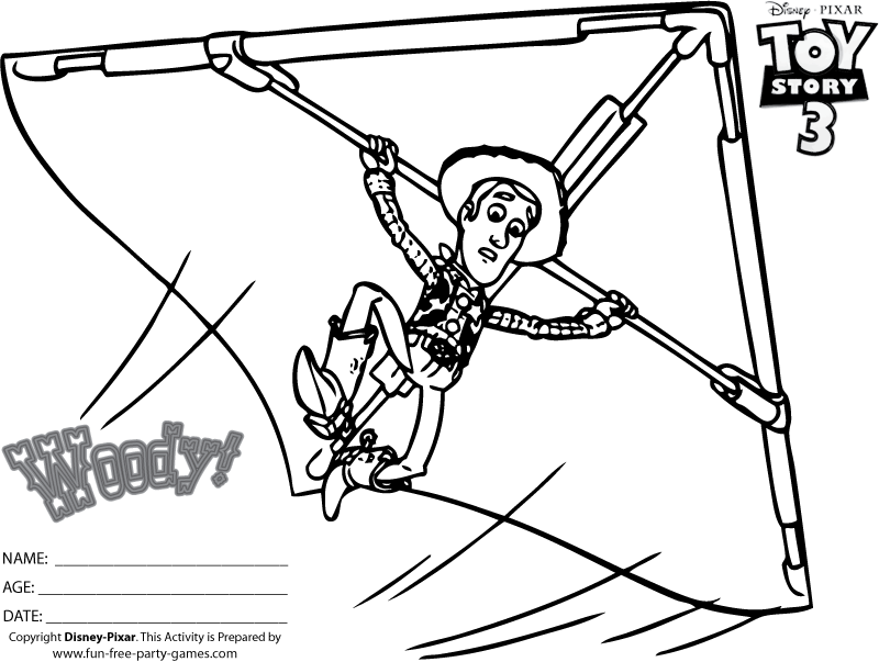 Woody Coloring Pages - Free Coloring Pages For KidsFree Coloring