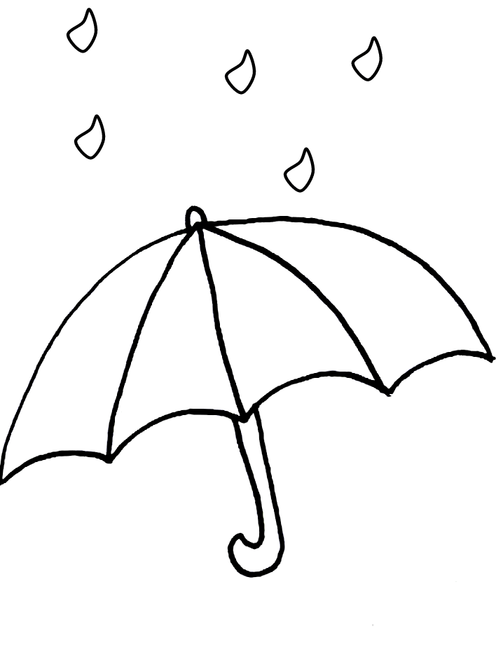 Raindrops Coloring Pages - Free Printable Coloring Pages | Free
