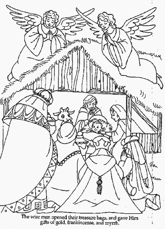 Bible Coloring Pages For Children
