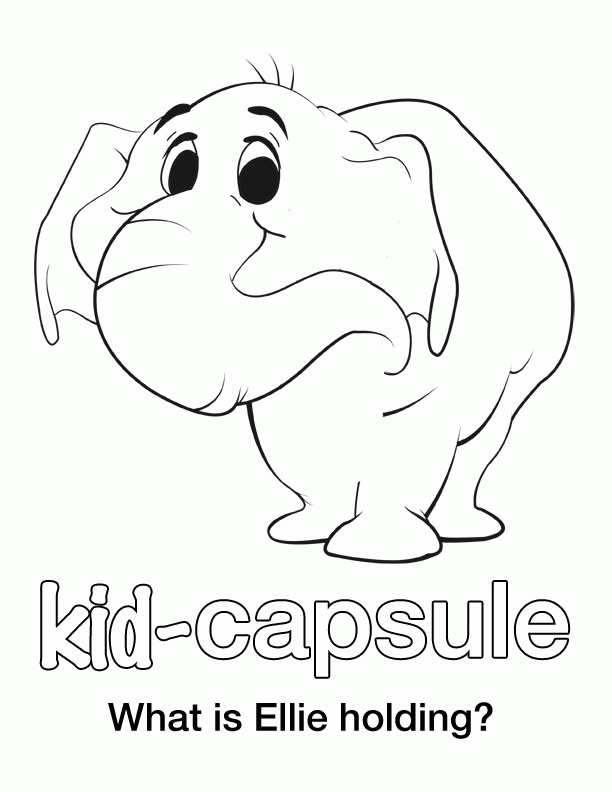 coloring page — Kid-Capsule App Blog