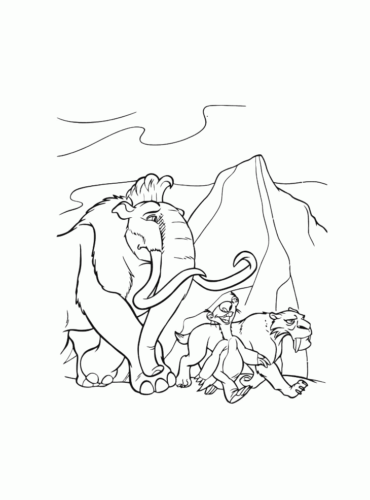 Ice Age coloring pages | Best Coloring Pages - Free coloring pages