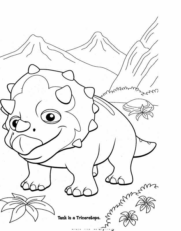 Coloring Pages For Dinosaurs