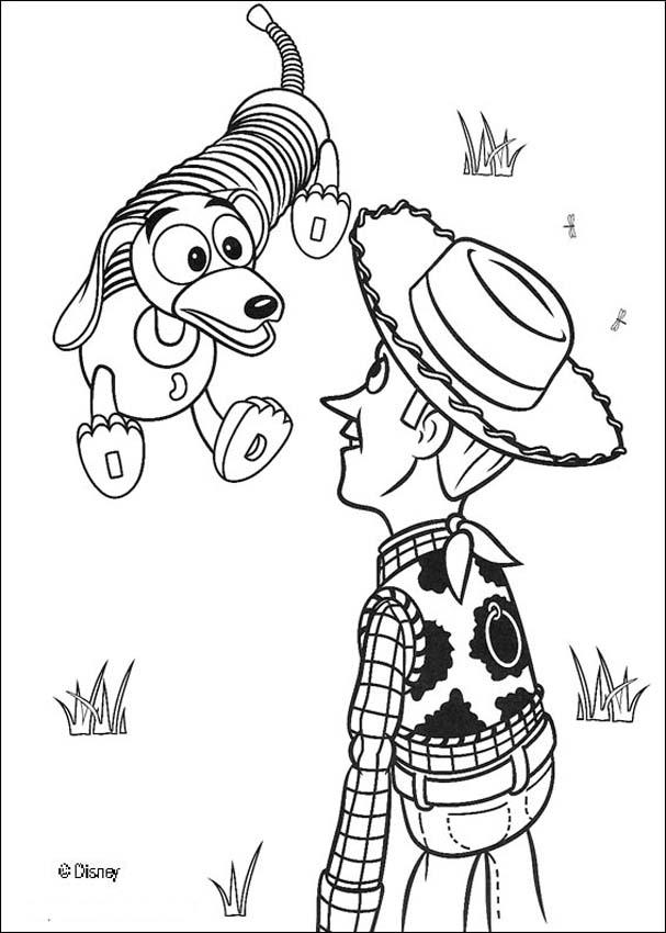 Toy Story coloring book pages - Toy Story 2