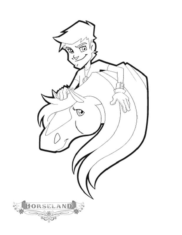 Horseland | Free Printable Coloring Pages – Coloringpagesfun.com