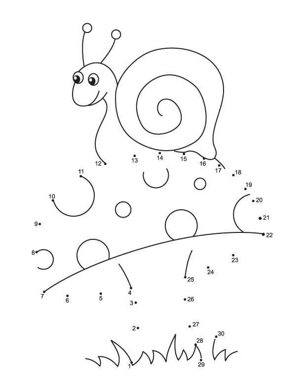 join the dots numbers Colouring Pages (page 2)
