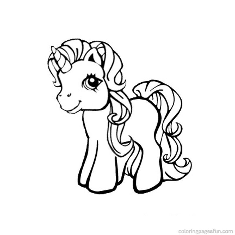 My Little Pony Unicorn Coloring Pages | Free Printable Coloring