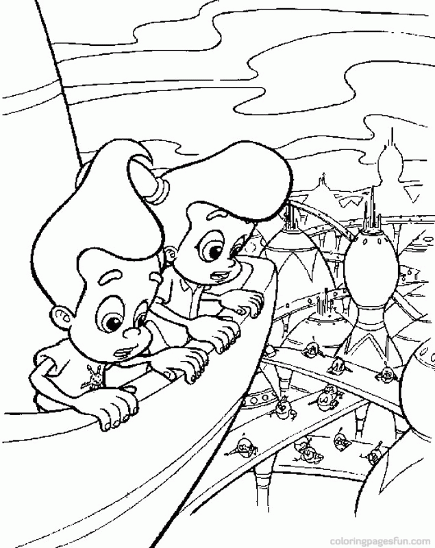 Jimmy Neutron Coloring Pages 21 | Free Printable Coloring Pages