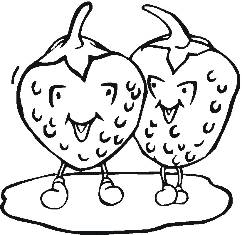 Strawberry 22 Coloring Pages | Free Printable Coloring Pages