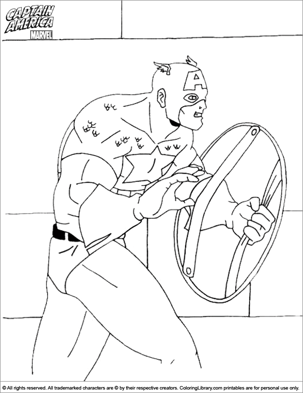 Captain America The Winter Soldier Coloring And Activity Pages