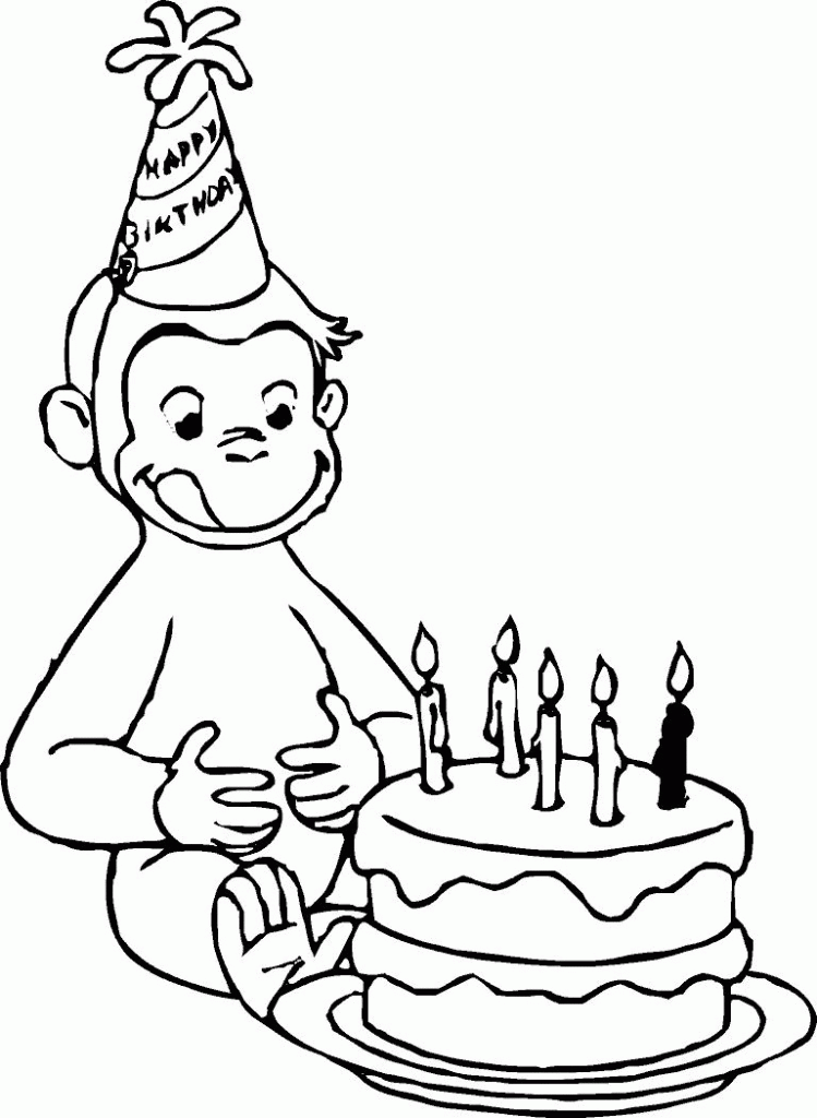 Curious George Coloring Pages | ColoringMates.