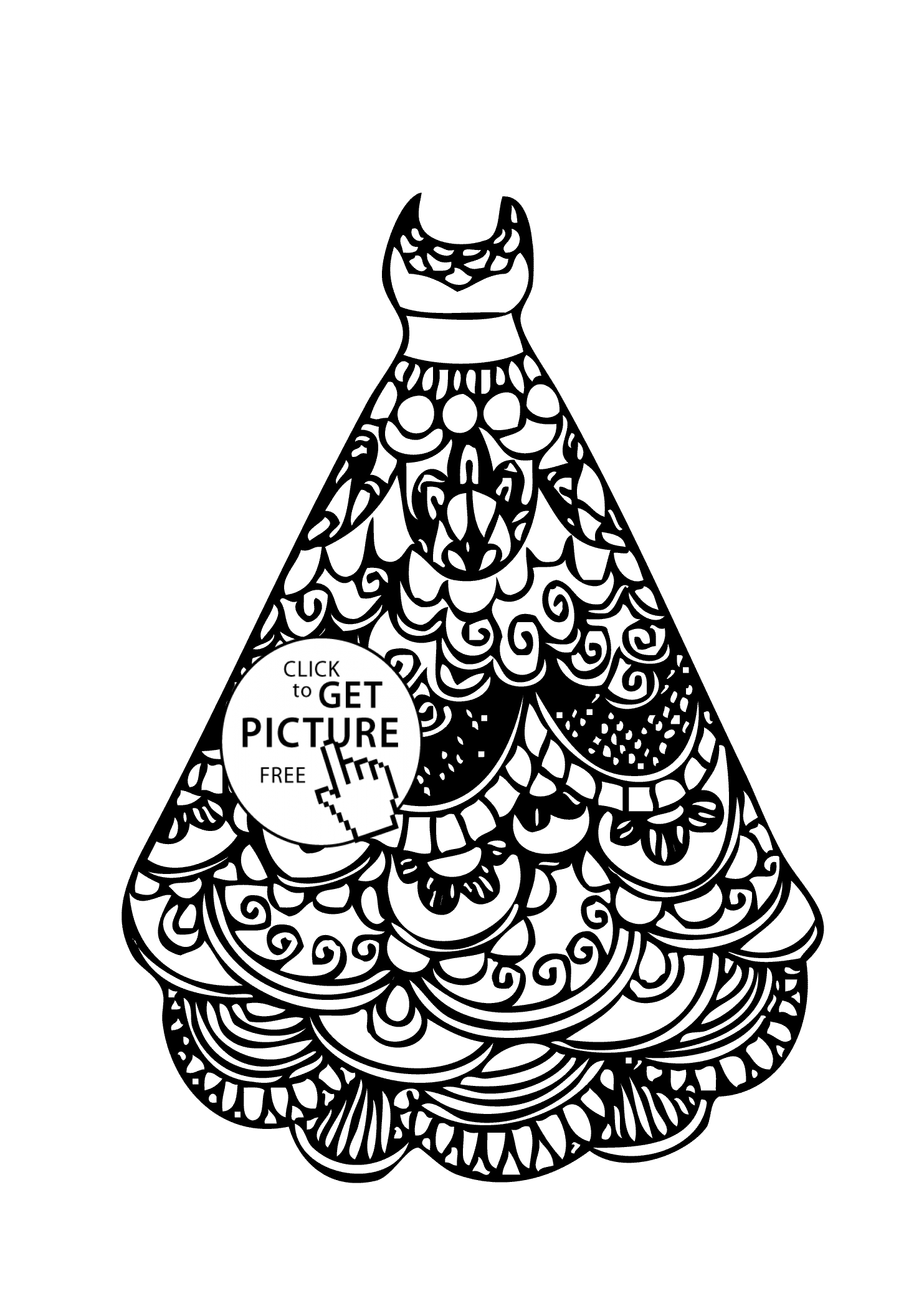 Coloring pages for girls free, printable and online