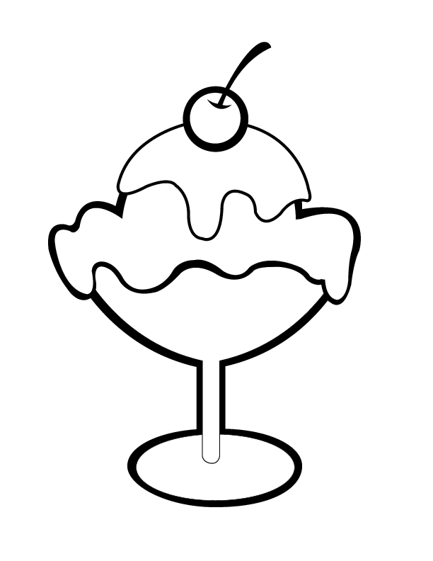 Ice Cream Coloring Pages Printable - High Quality Coloring Pages