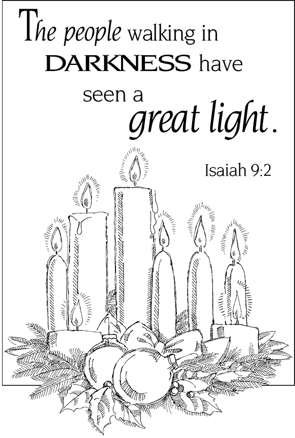 Light of the World Coloring Page