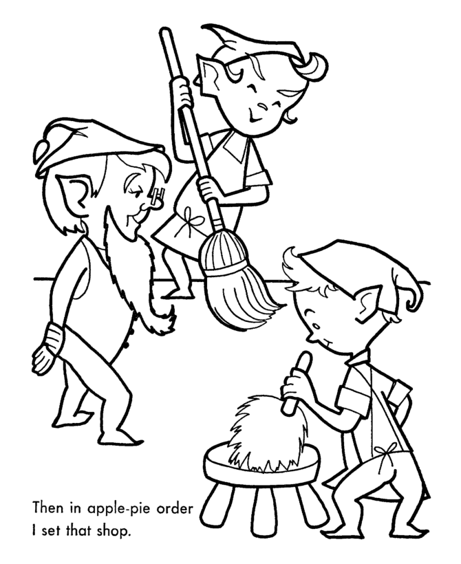 children cleaning coloring page - Clip Art Library