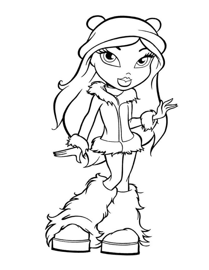 Bratz Babyz Printable Coloring Pages - Coloring Page