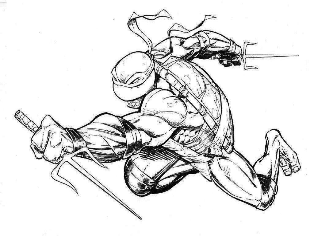 Tmnt Coloring Pages Raphael Tmnt Coloring Pages Ninja Turtles ...