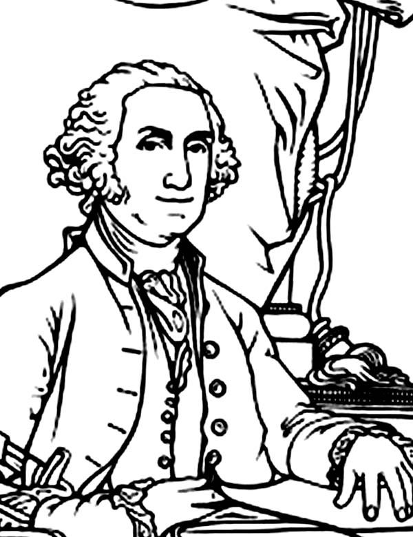 Coloring Page Of George Washington | Free Coloring Pages on Masivy ...