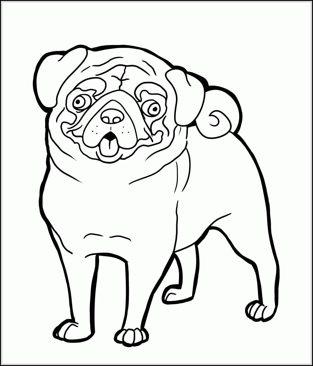 Free Printable Pug Coloring Pages Free Pug Coloring Sheets. Kids ...