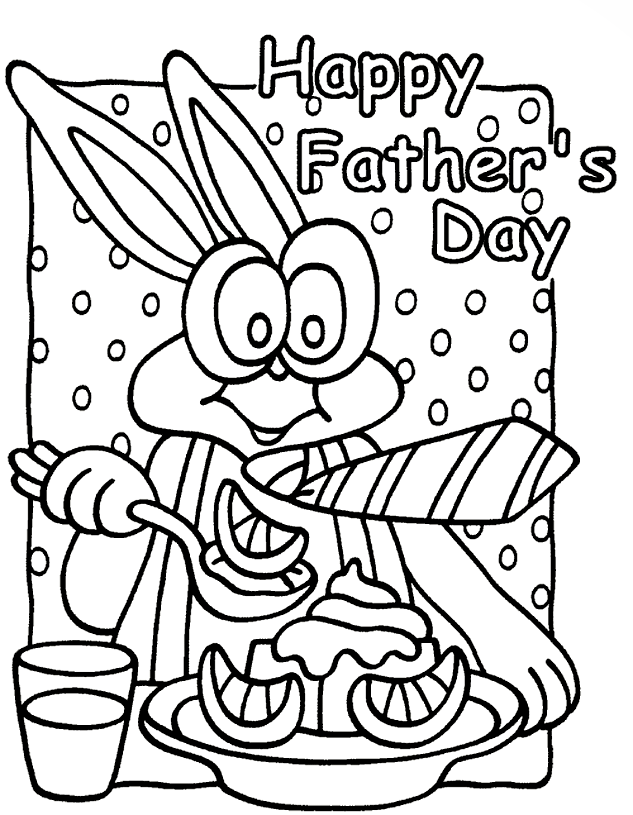 Fathers Day Coloring Pages (5) - Coloring Kids