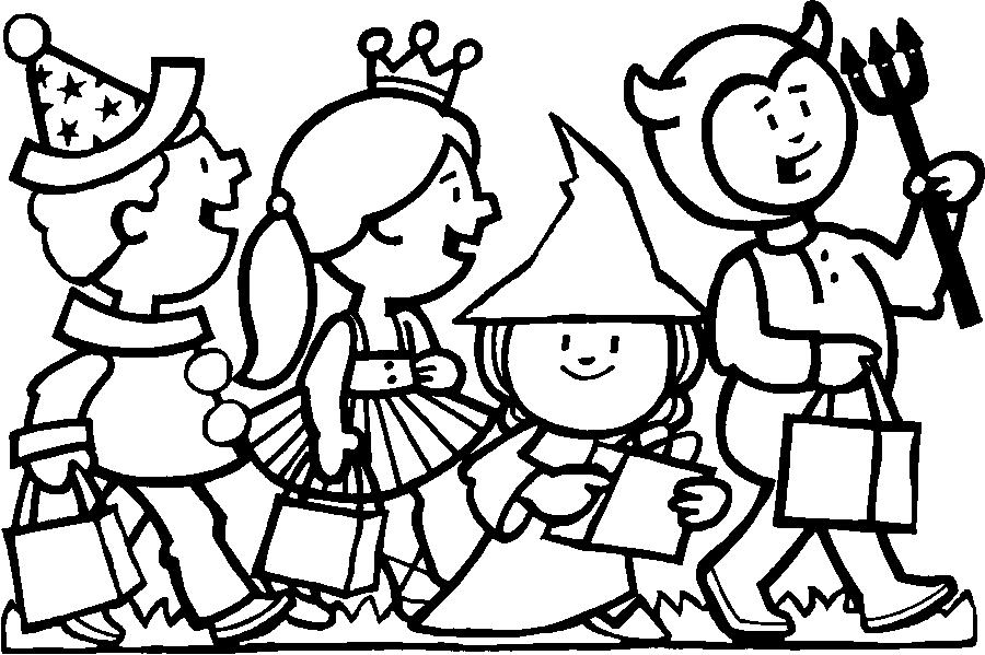 Halloween Coloring Pages (14) - Coloring Kids