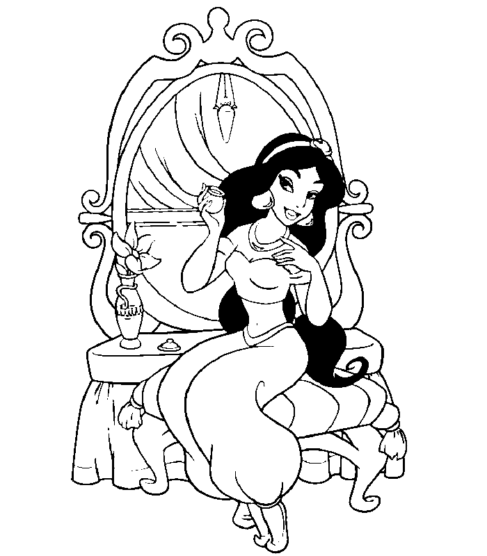 Coloring Pages Of Disney Princesses | Best Coloring Pages