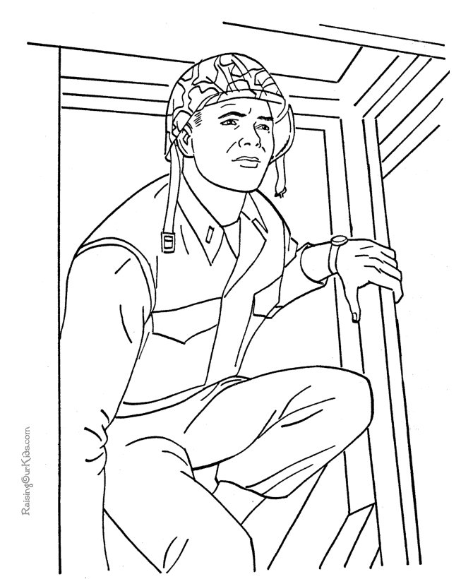 the united states military coloring pages | Coloring Pages