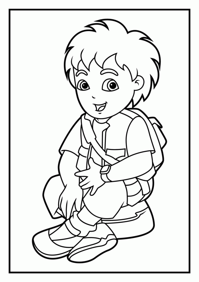 Cool Diego Coloring Pages High Definition | ViolasGallery.
