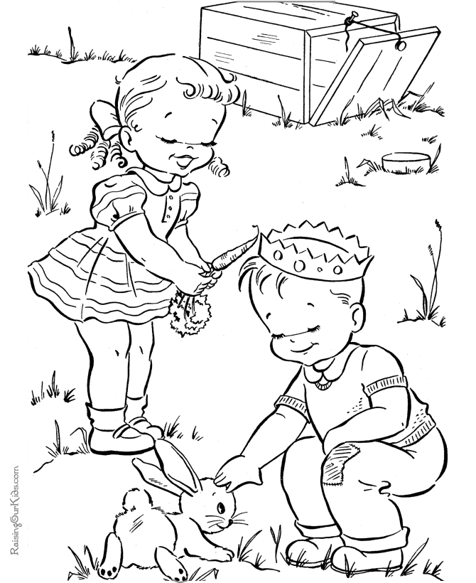 Fun Spring coloring picture 020
