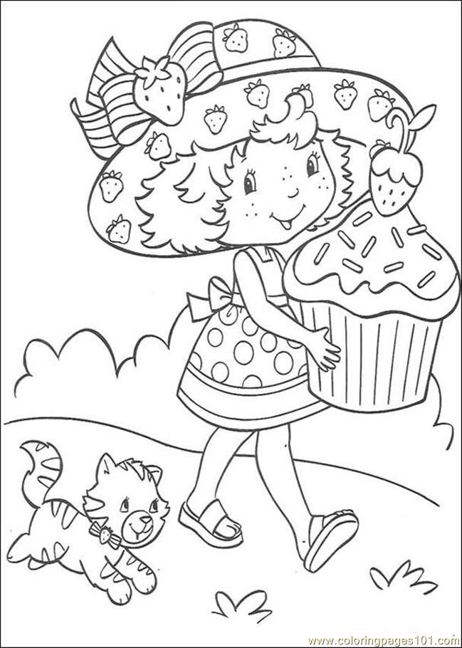 Coloring Pages Charlotte N 2 (Cartoons > Strawberry) - free