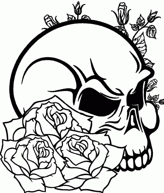 rose-and-skull-coloring-pages-for-adults-4