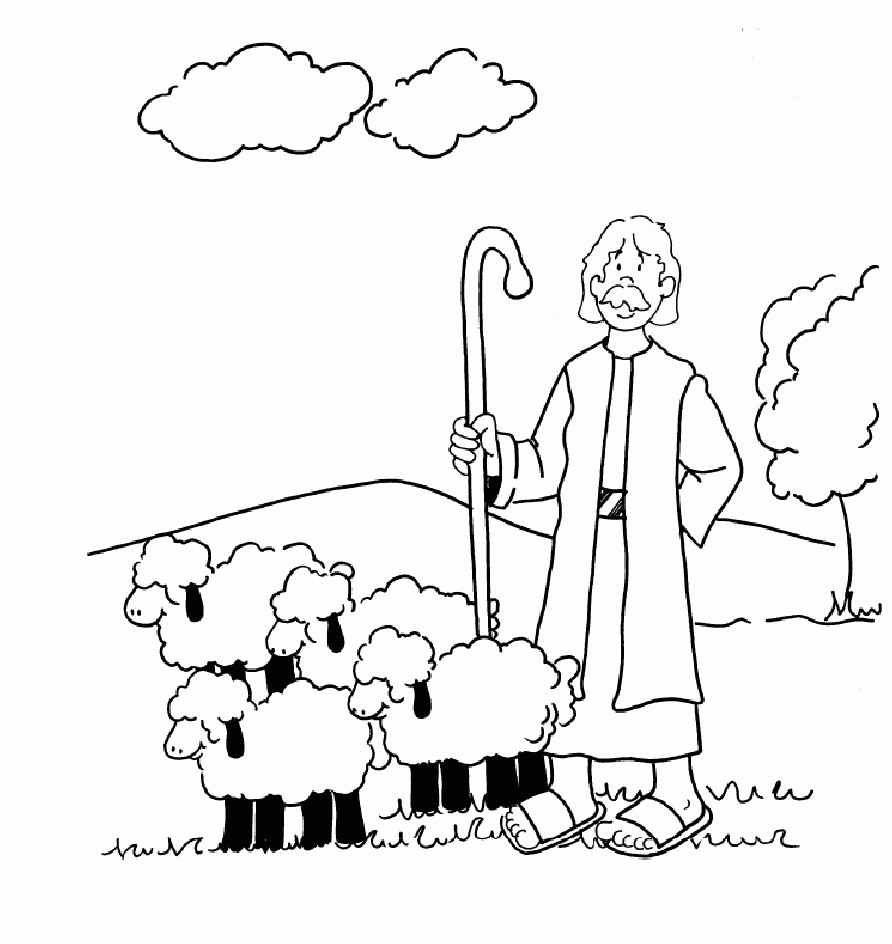 9 Pics of Lost Lamb Coloring Page - Lost Sheep Coloring Page, Lost ...