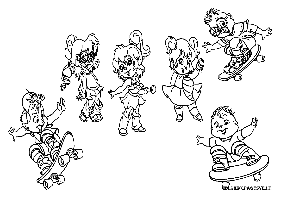 Chipmunks Archives - Coloring Pages KidColoring Pages Kid