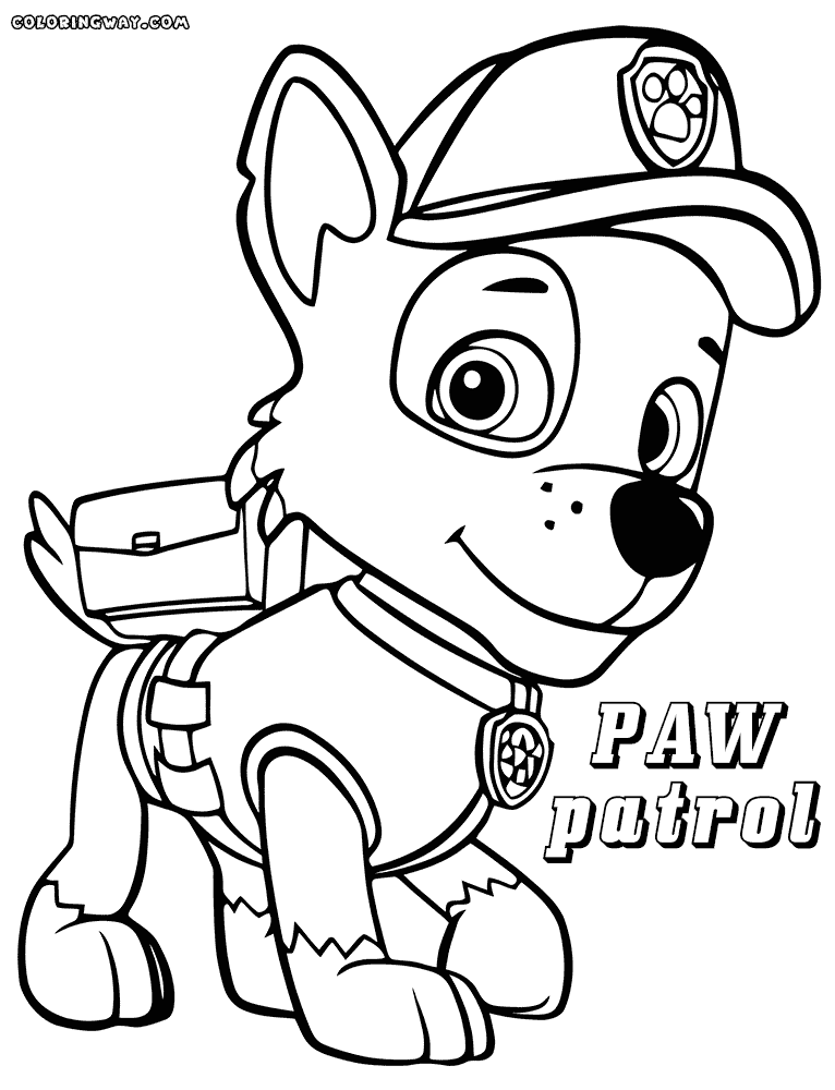 PAW Patrol coloring pages | Coloring pages to download and print