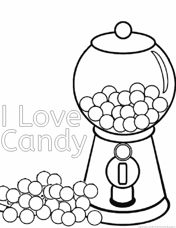 Free Chocolate Coloring Pages, Download Free Clip Art, Free ...