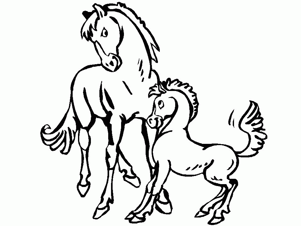 coloring pages of ponies : Printable Coloring Sheet ~ Anbu